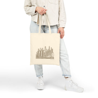 Singapore Tote Bag - Minimalist Skyline