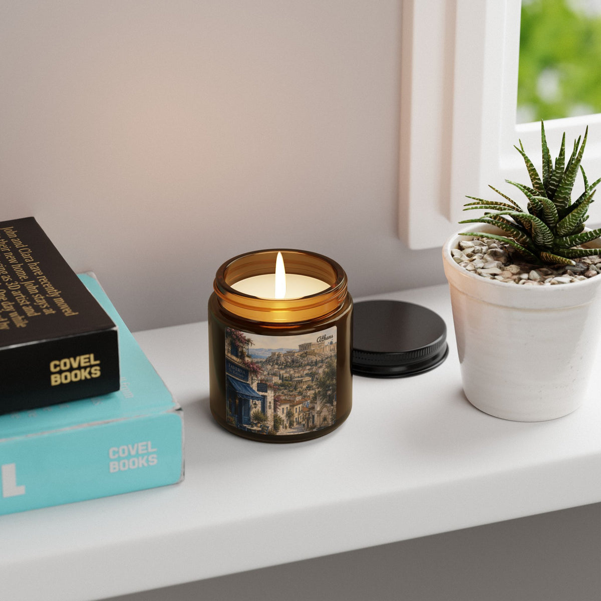 Athens Travel Candle