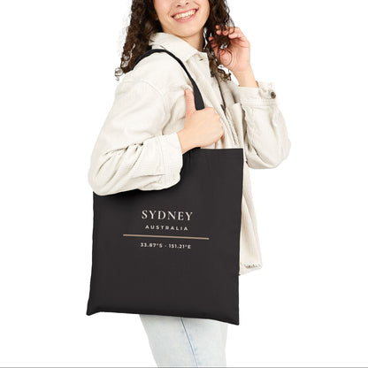 Sydney  Australia Tote Bag - Minimalist Typography