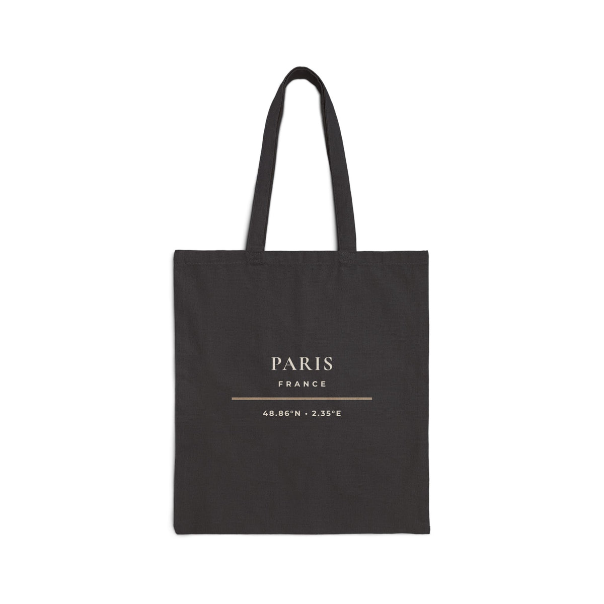 Paris France Tote Bag - Minimalist Typography