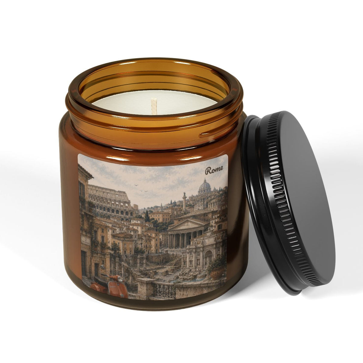 Rome Travel Candle