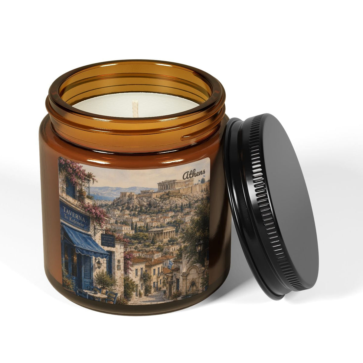 Athens Travel Candle