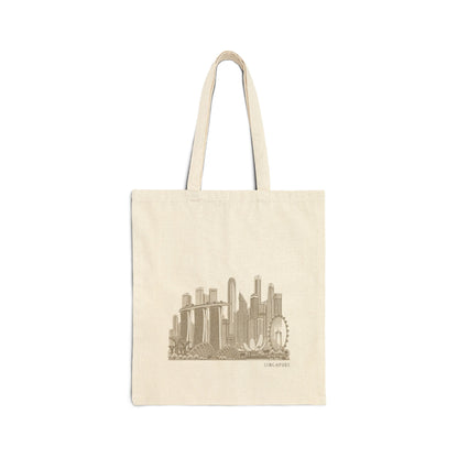 Singapore Tote Bag - Minimalist Skyline