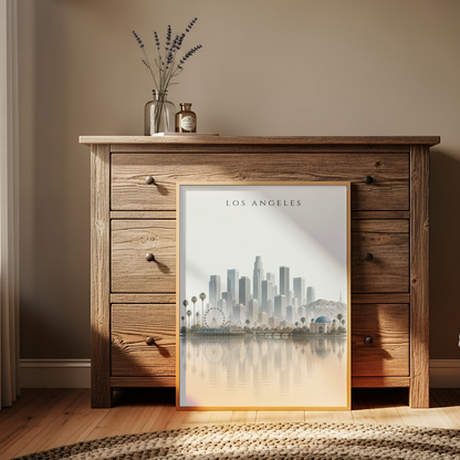 Los Angeles USA Travel Wall Art - Skyline (Digital Download)