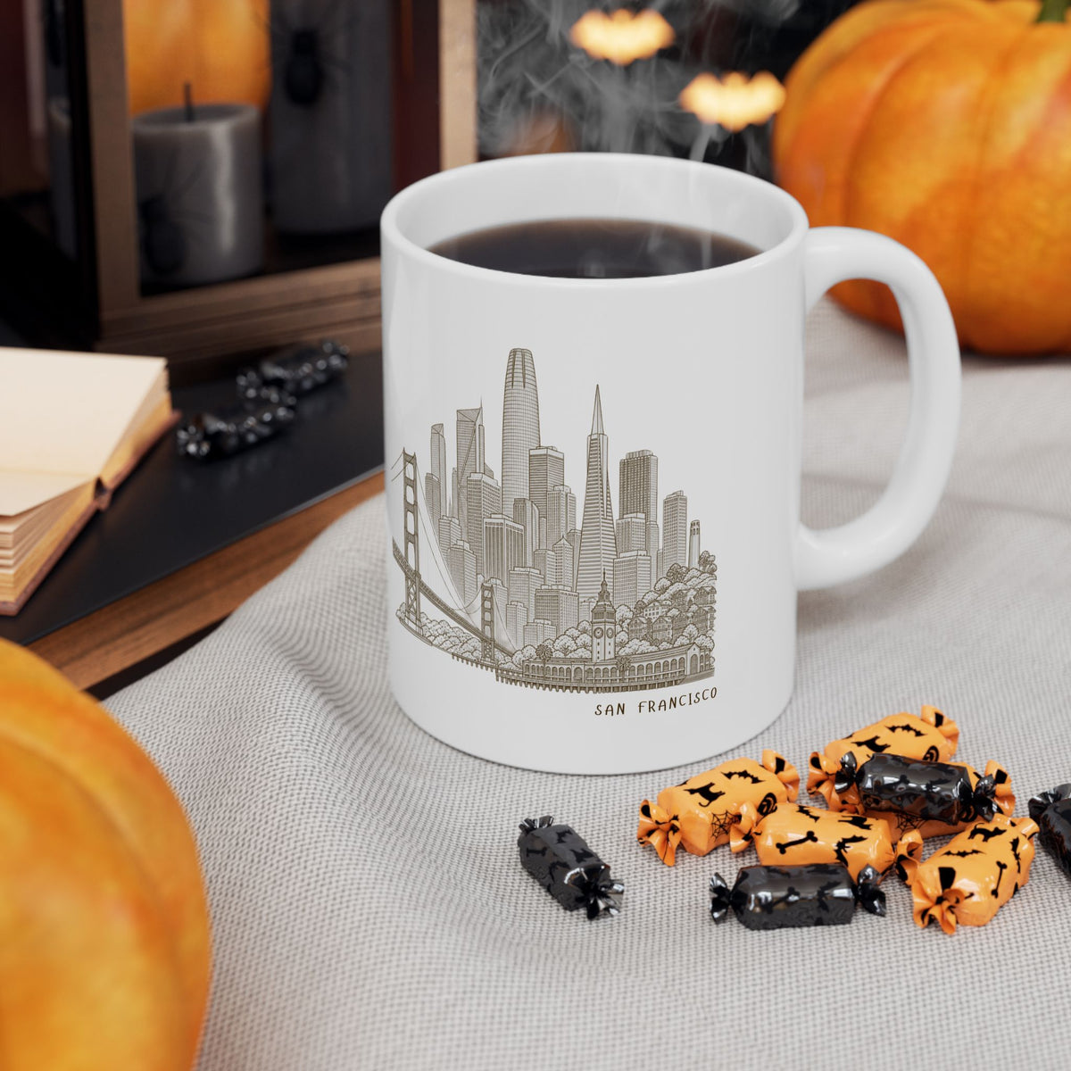 San Francisco Skyline Ceramic Mug