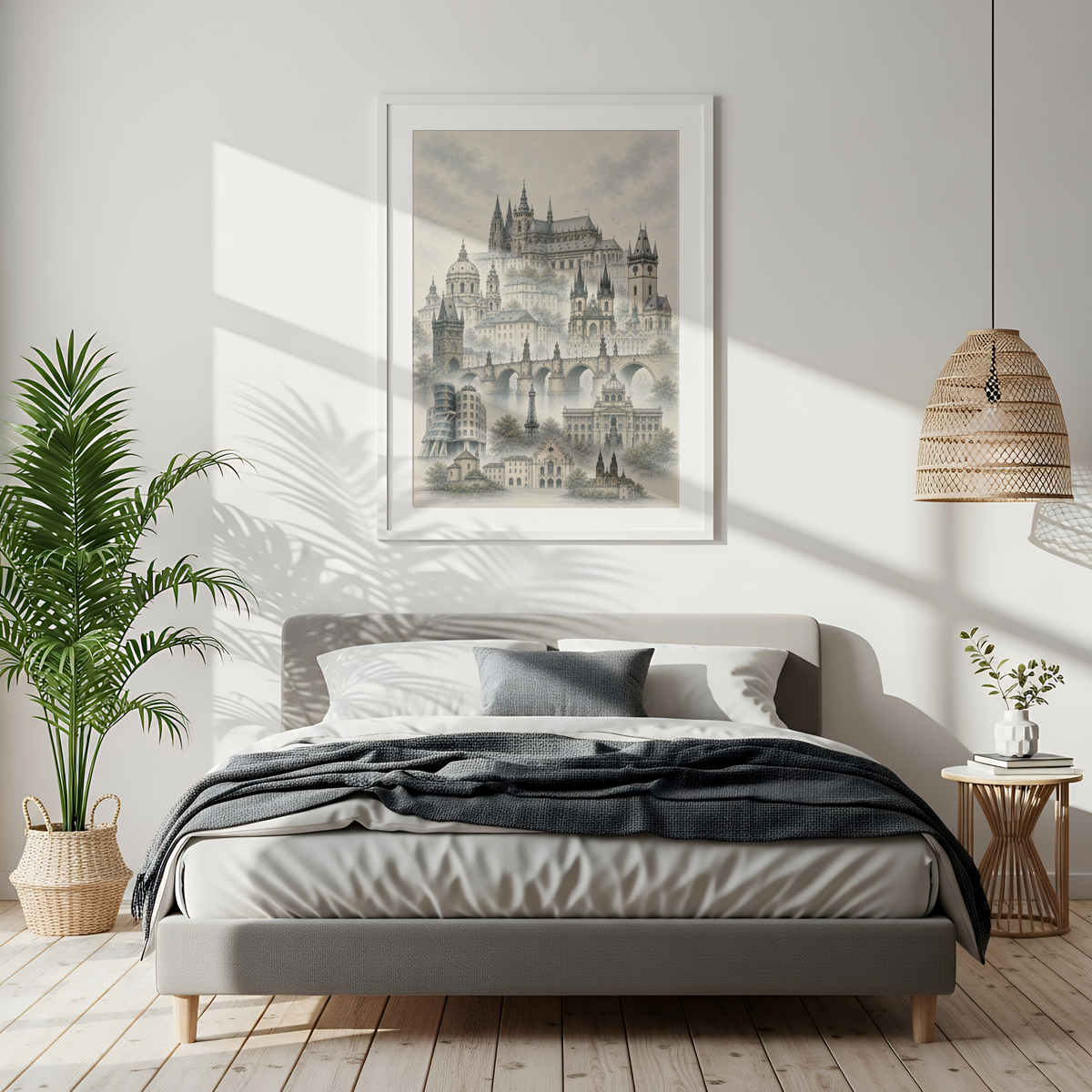 Prague Czech Republic Travel Wall Art - Landmarks (Digital Download)