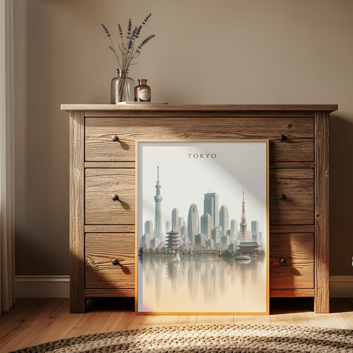 Tokyo Japan Wall Art - Skyline (Digital Download)
