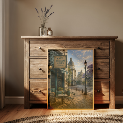 Buenos Aires Argentina Travel Wall Art - Vintage (Digital Download)