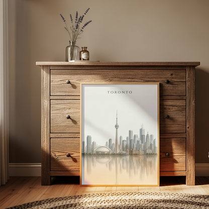 Toronto Canada Travel Wall Art - Skyline (Digital Download)