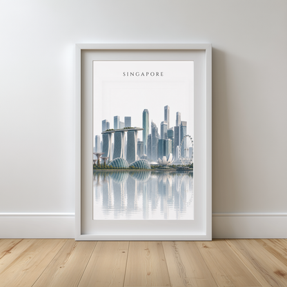 Singapore Wall Art - Skyline (Unframed)