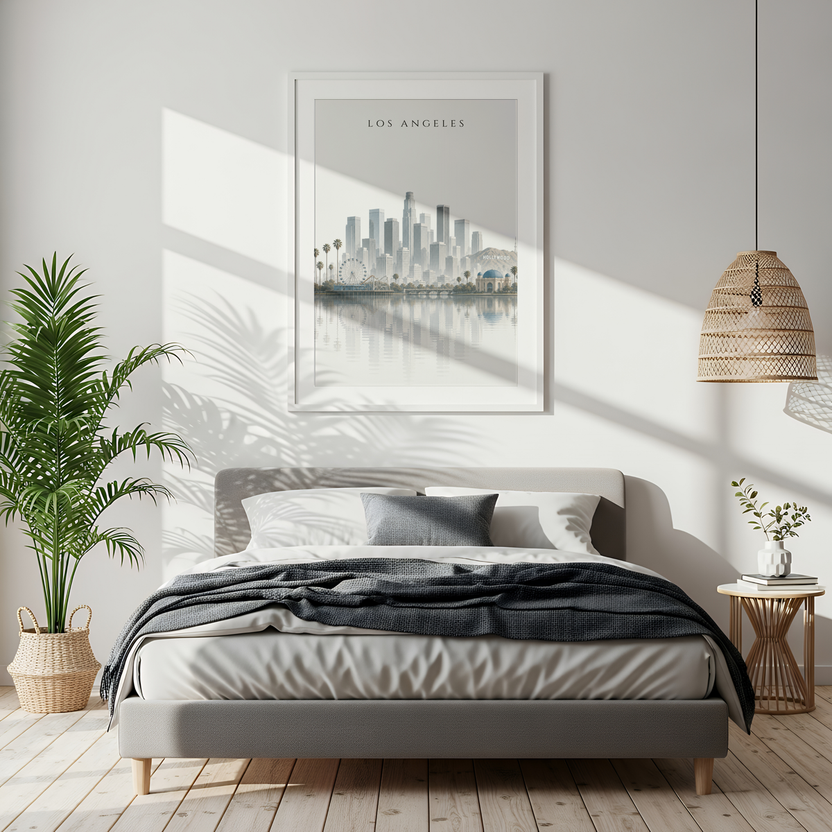 Los Angeles USA Travel Wall Art - Skyline (Digital Download)