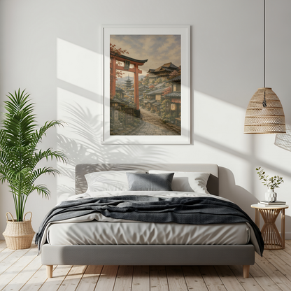 Kyoto Japan Travel Wall Art - Vintage (Digital Download)