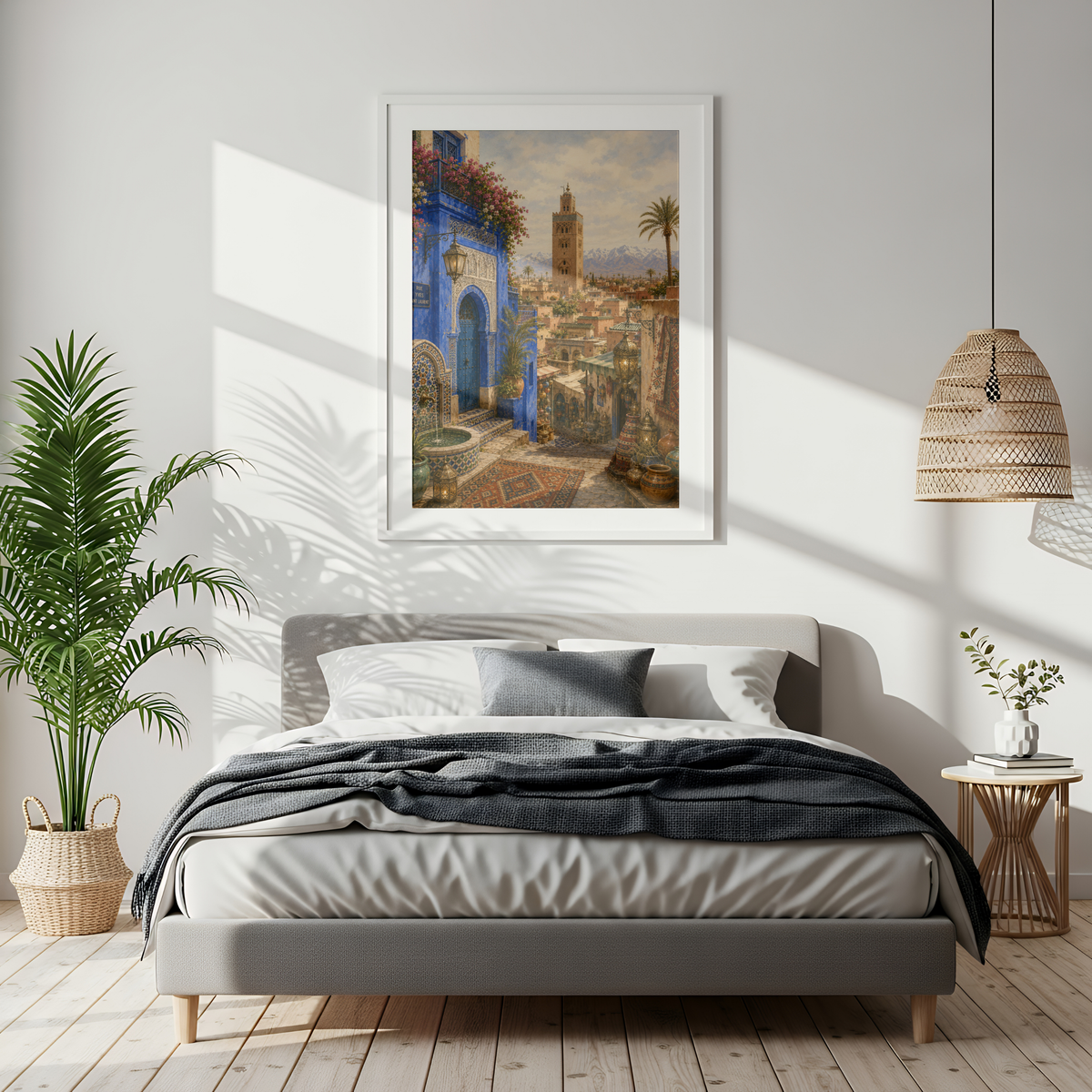 Marrakesh Morocco Wall Art - Vintage (Digital Download)
