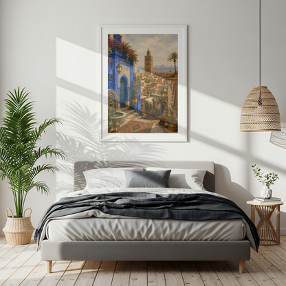 Marrakesh Morocco Wall Art - Vintage (Digital Download)