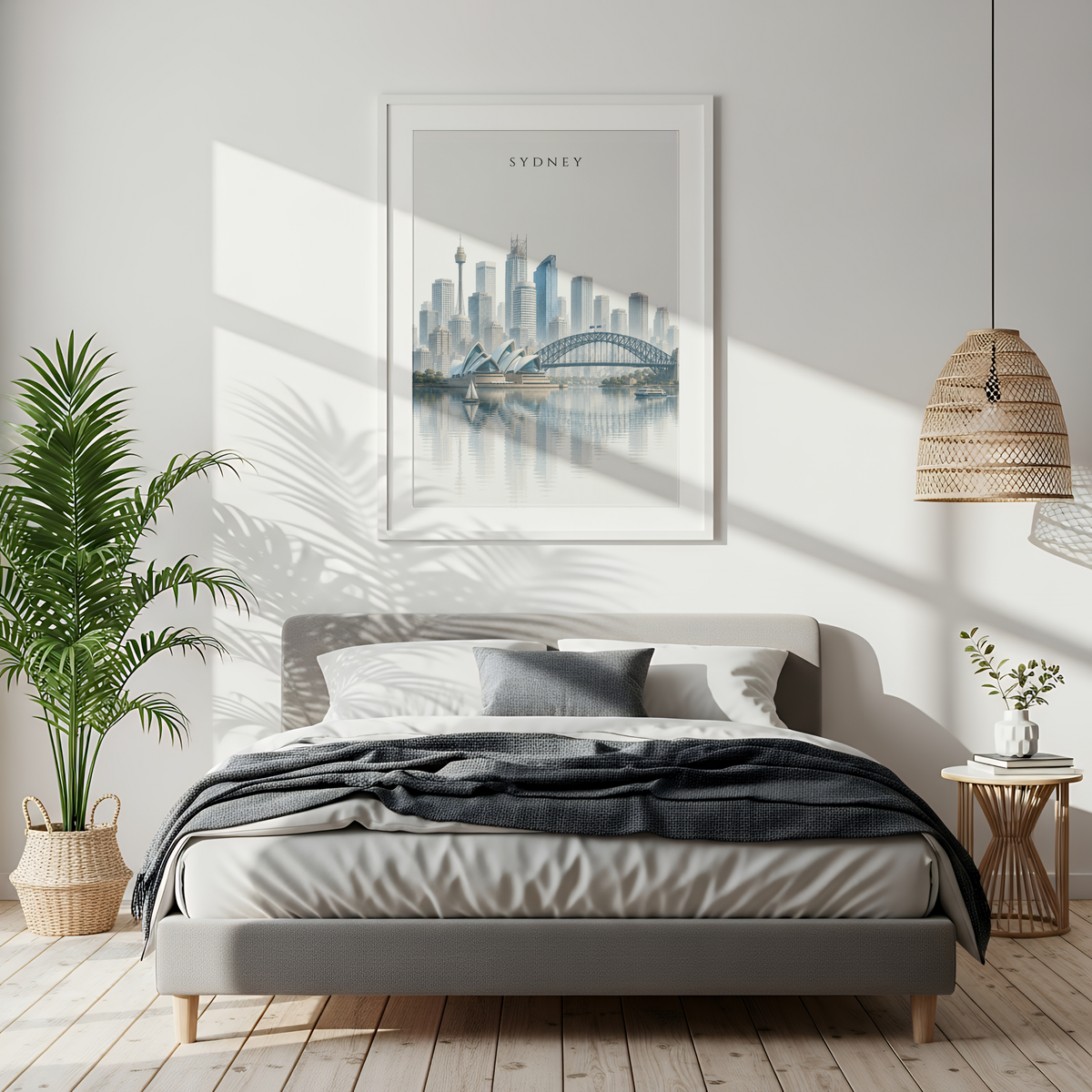 Sydney Australia Travel Wall Art - Skyline (Digital Download)