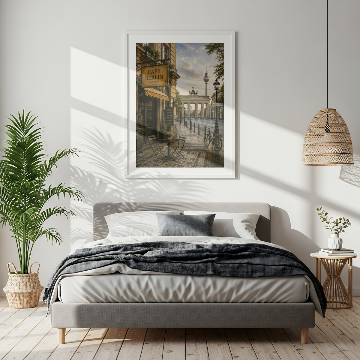 Berlin Germany Travel Wall Art - Vintage (Digital Download)