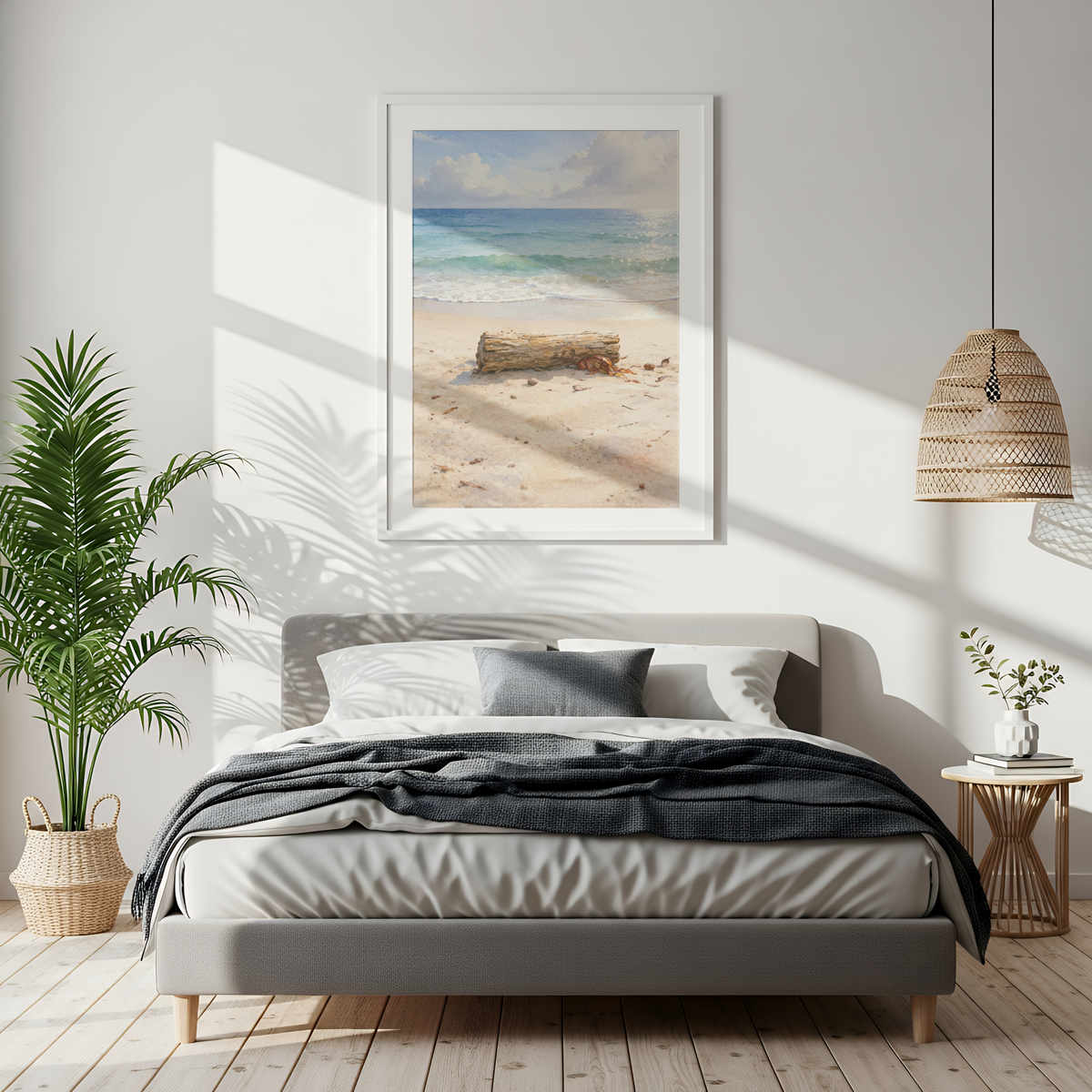 Coastal Beach Wall Art – Driftwood (Digital Download)