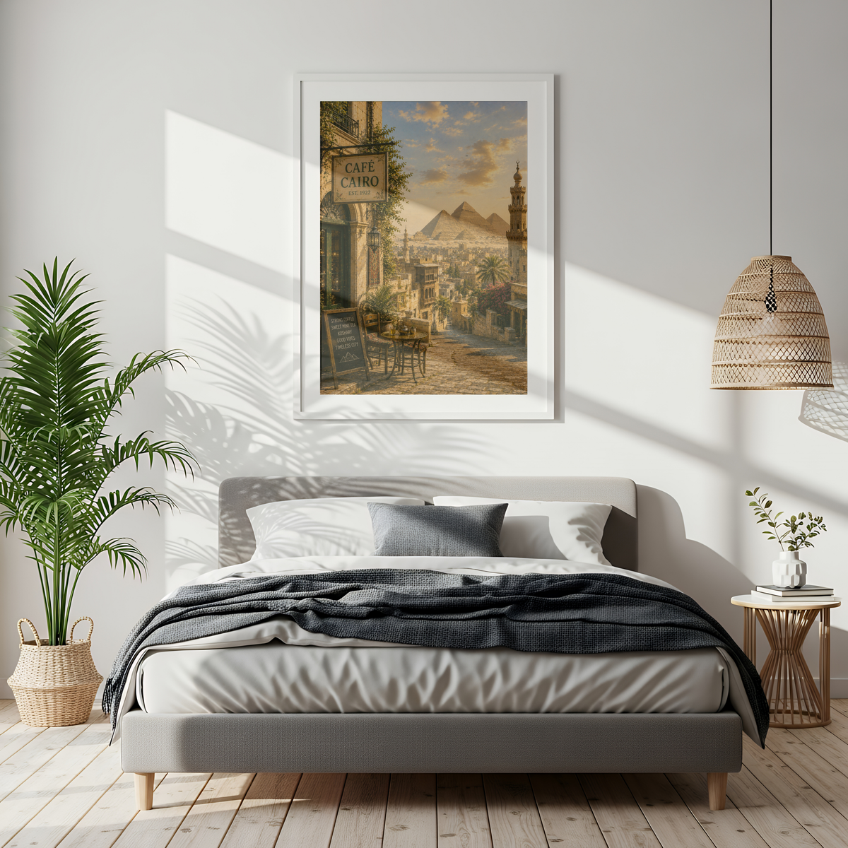 Cairo Egypt Travel Wall Art - Vintage (Digital Download)