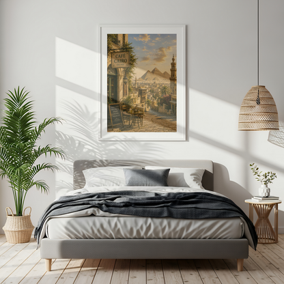 Cairo Egypt Travel Wall Art - Vintage (Digital Download)