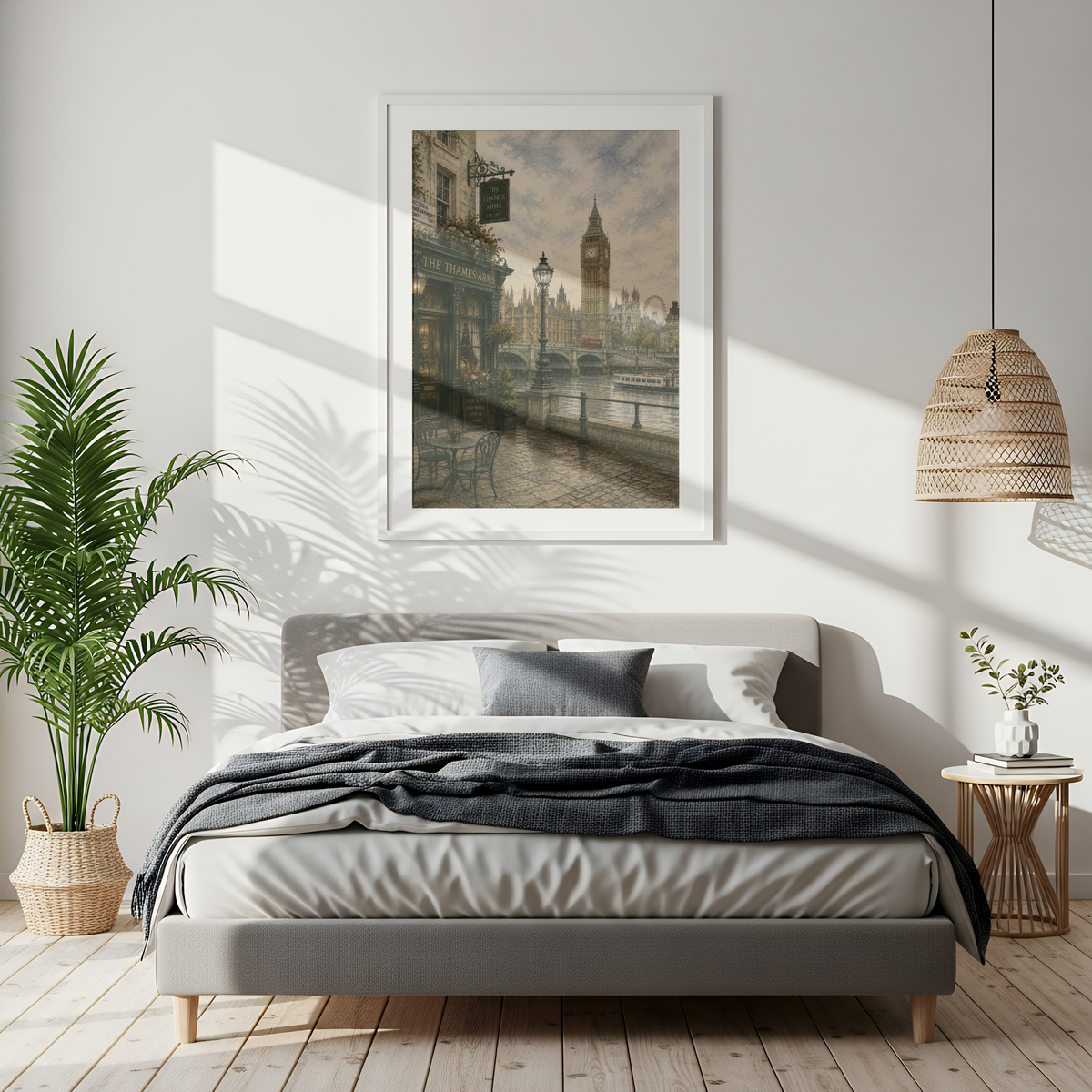 London England Travel Wall Art - Vintage (Digital Download)