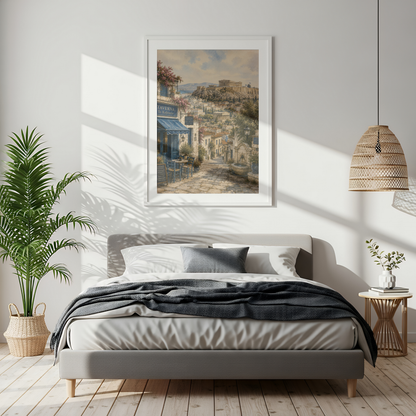 Athens Greece Travel Wall Art - Vintage (Digital Download)
