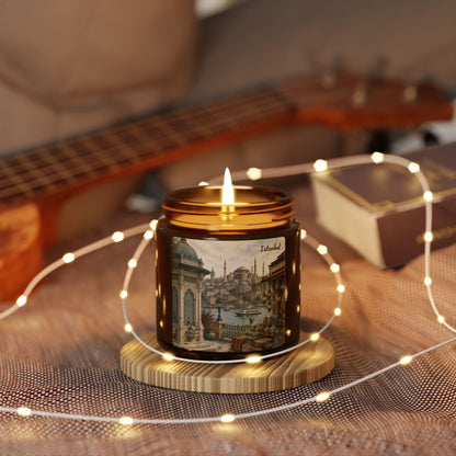 Istanbul Travel Candle