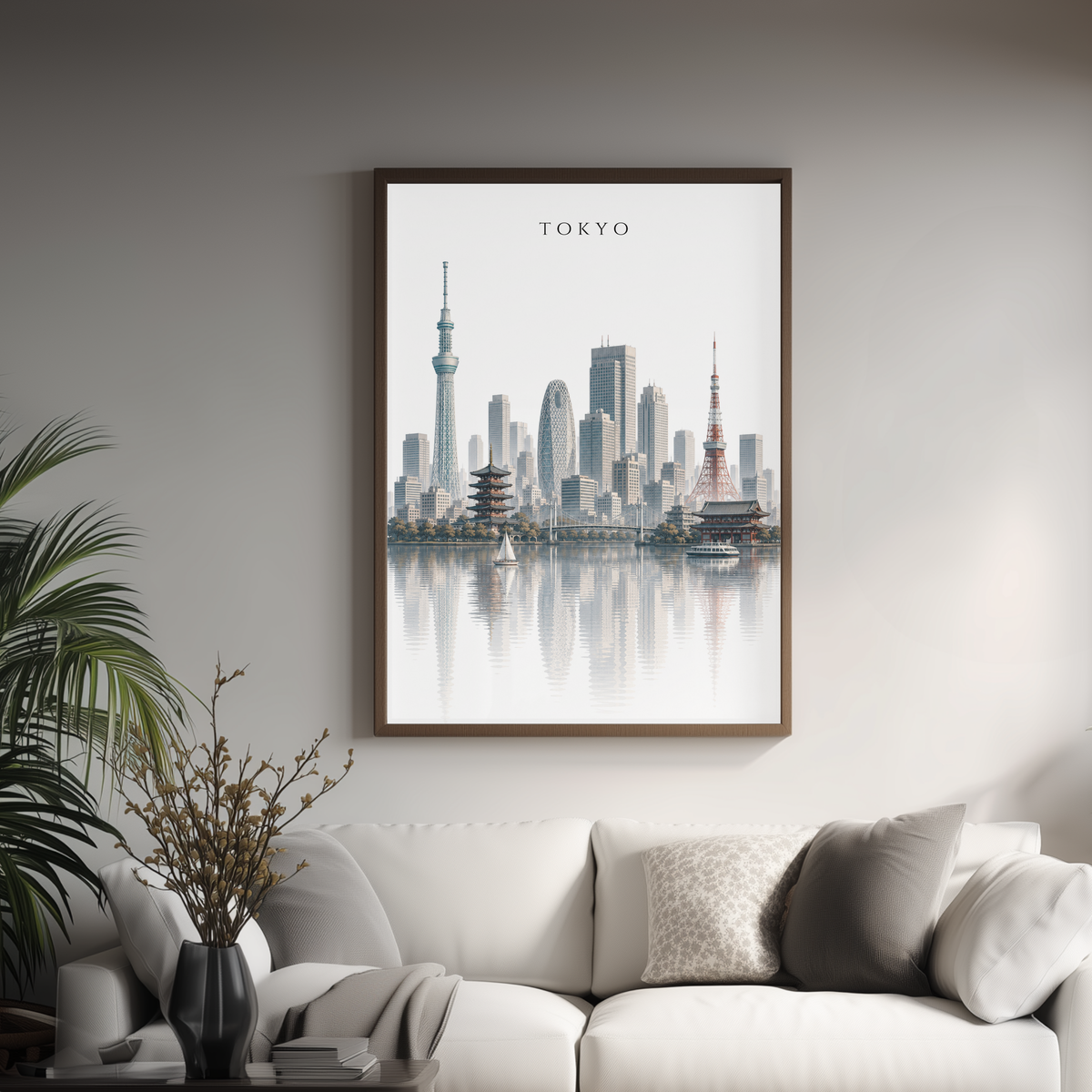 Tokyo Japan Wall Art - Skyline (Digital Download)