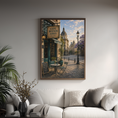 Buenos Aires Argentina Travel Wall Art - Vintage (Digital Download)