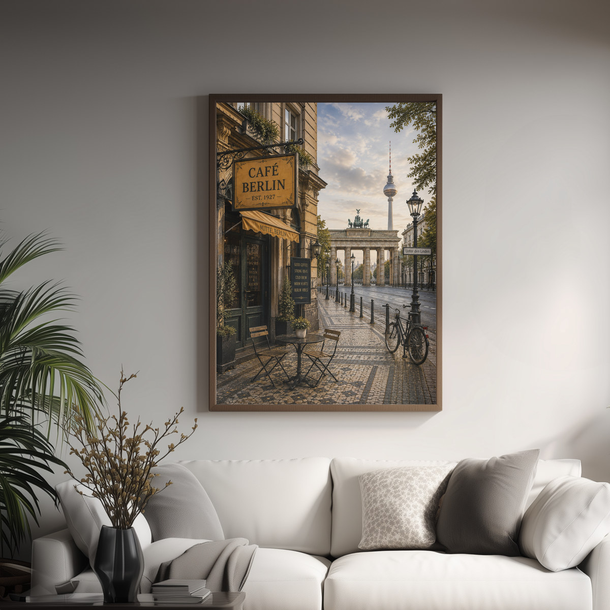 Berlin Germany Travel Wall Art - Vintage (Digital Download)