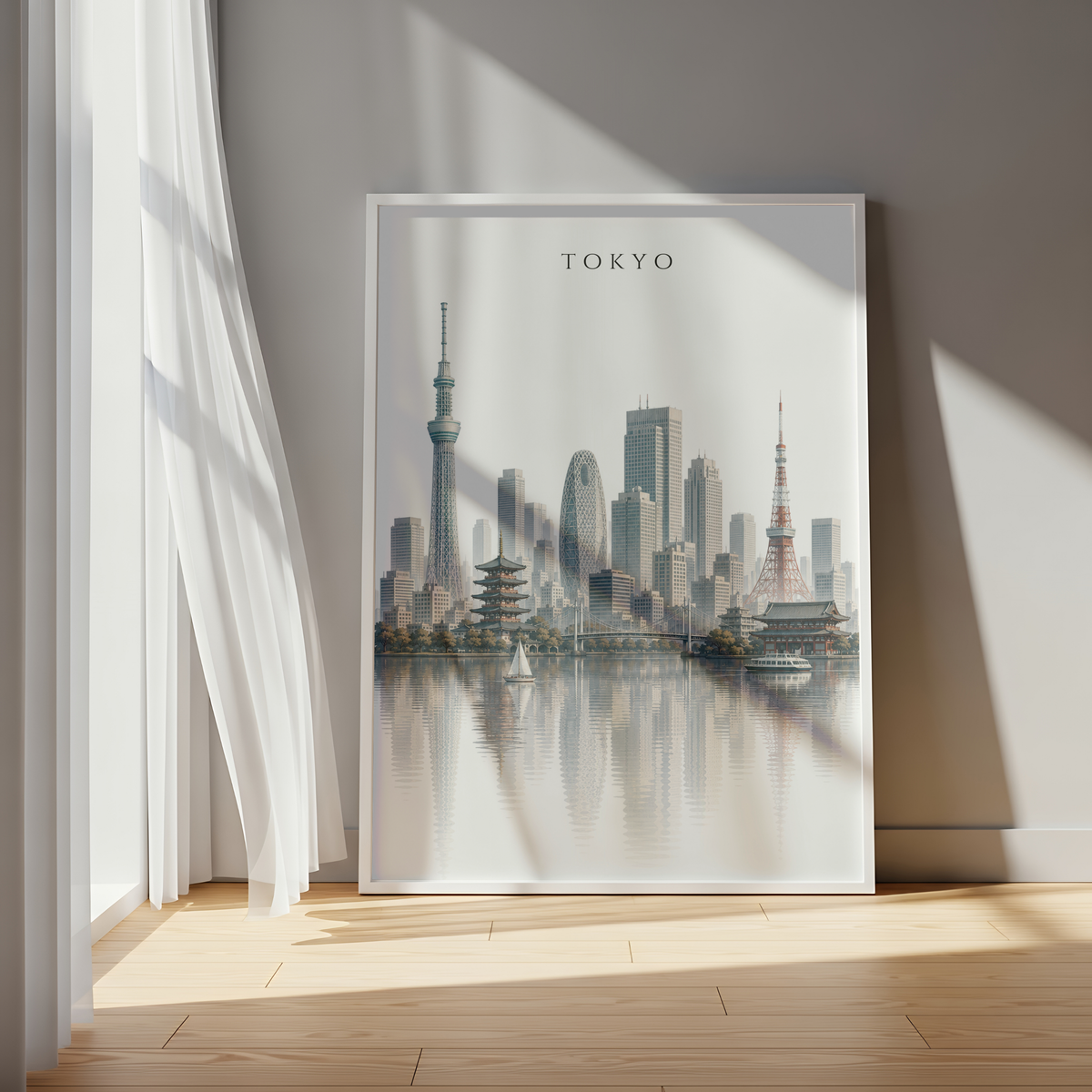 Tokyo Japan Wall Art - Skyline (Digital Download)