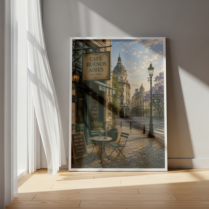 Buenos Aires Argentina Travel Wall Art - Vintage (Digital Download)