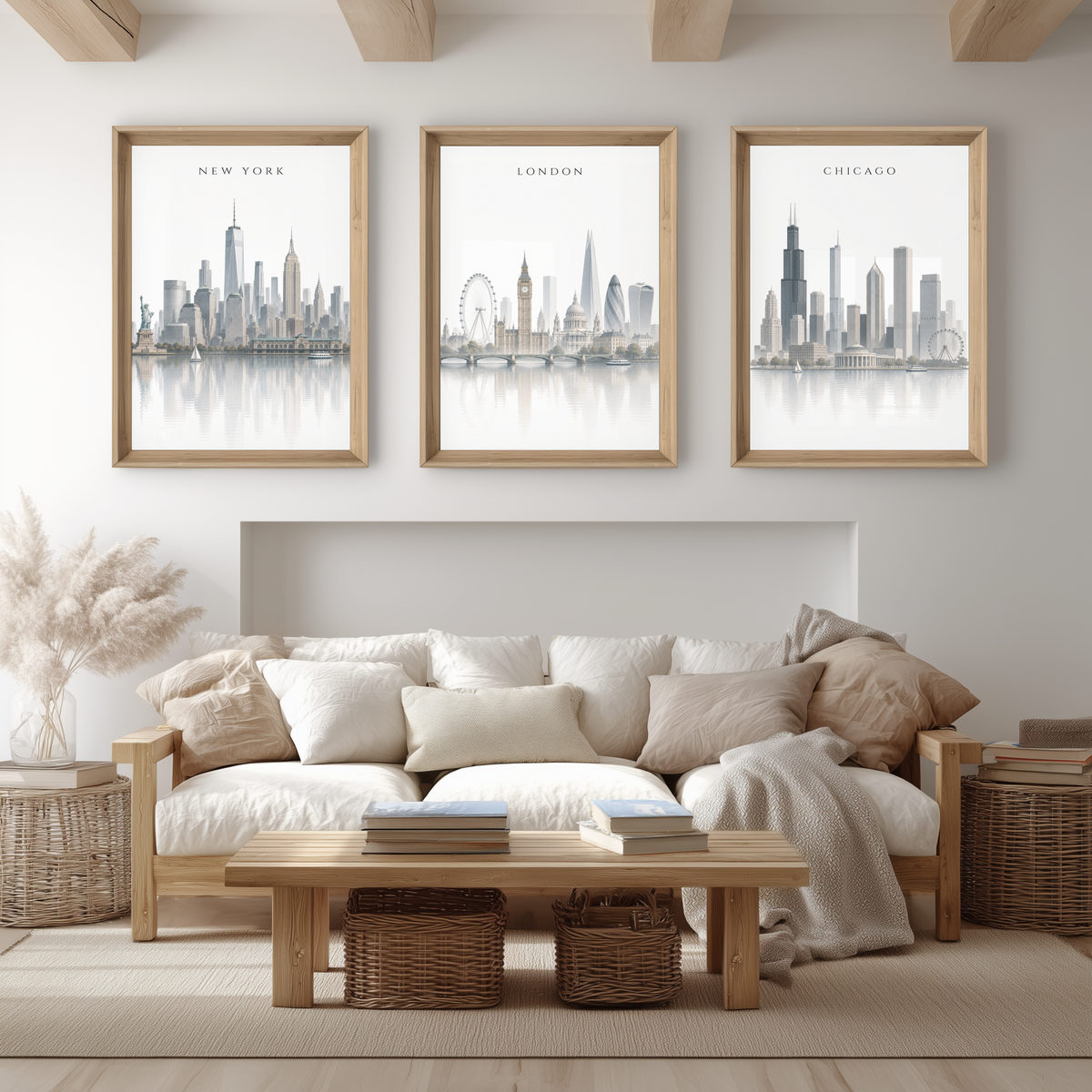 Chicago USA Travel Wall Art - Skyline (Digital Download)