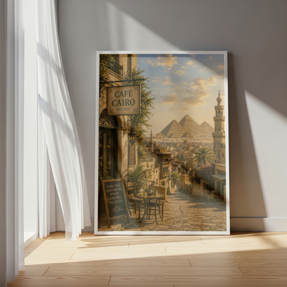 Cairo Egypt Travel Wall Art - Vintage (Digital Download)