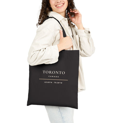 Toronto Canada Tote Bag - Minimalist Typography