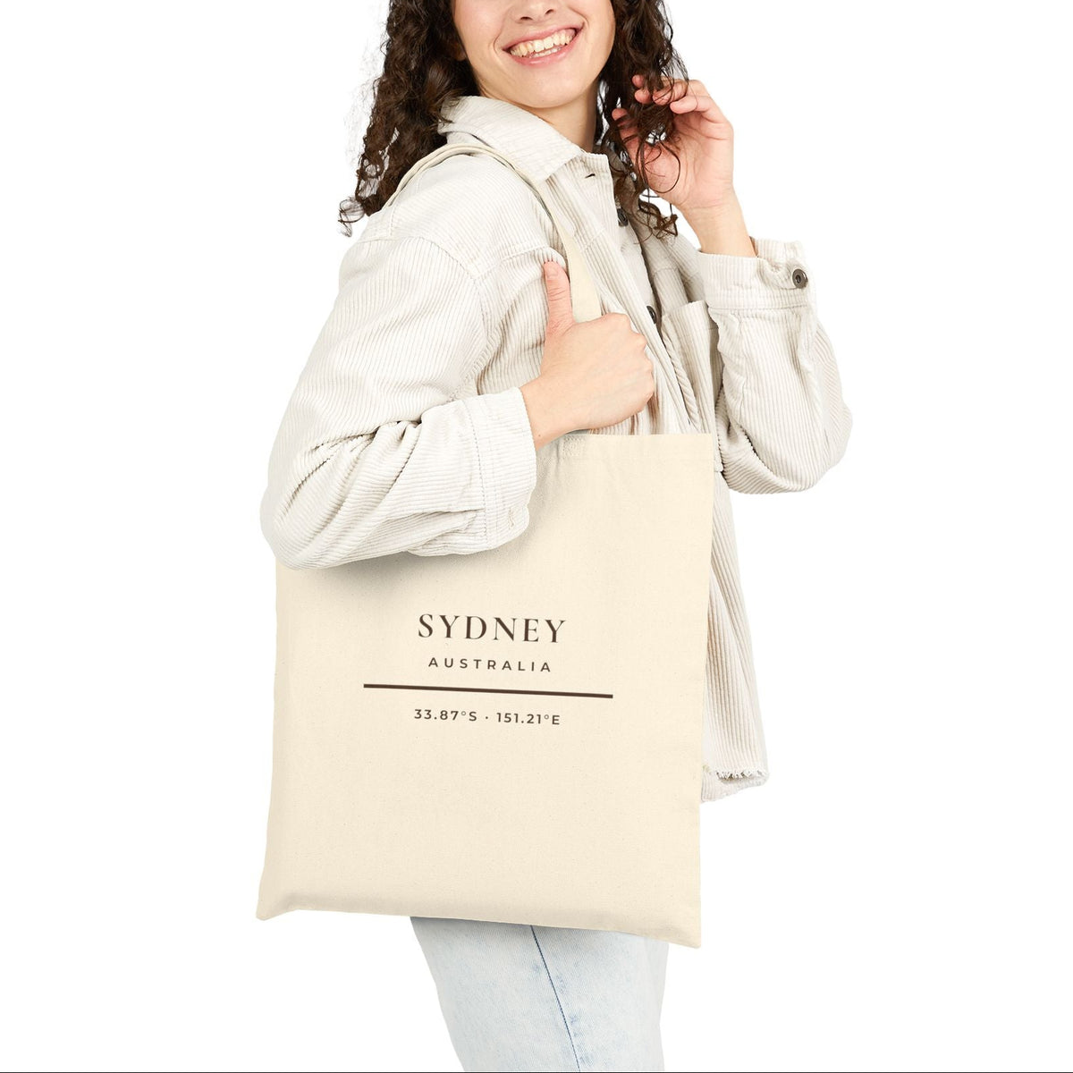 Sydney  Australia Tote Bag - Minimalist Typography