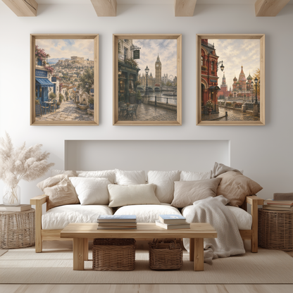 London England Travel Wall Art - Vintage (Digital Download)