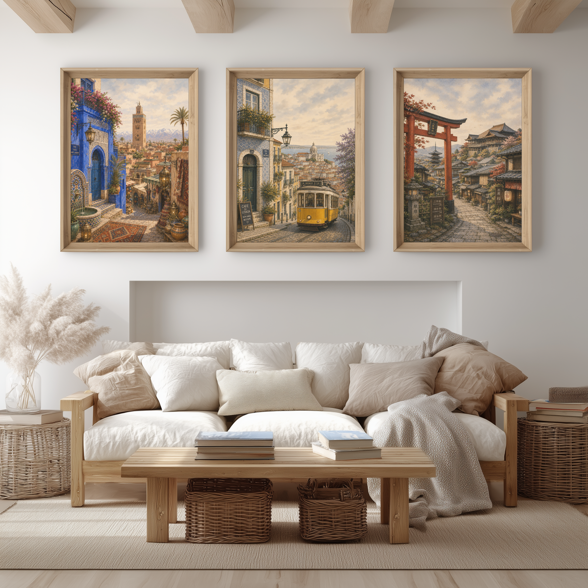Kyoto Japan Travel Wall Art - Vintage (Digital Download)