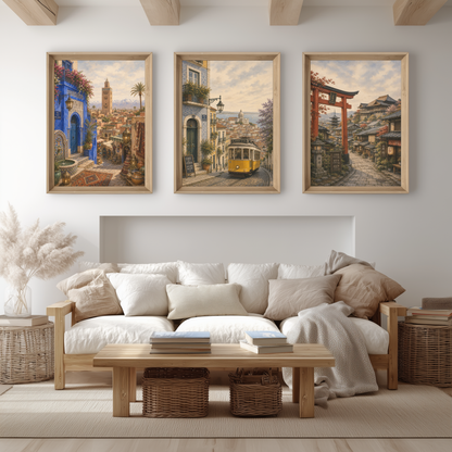 Kyoto Japan Travel Wall Art - Vintage (Digital Download)