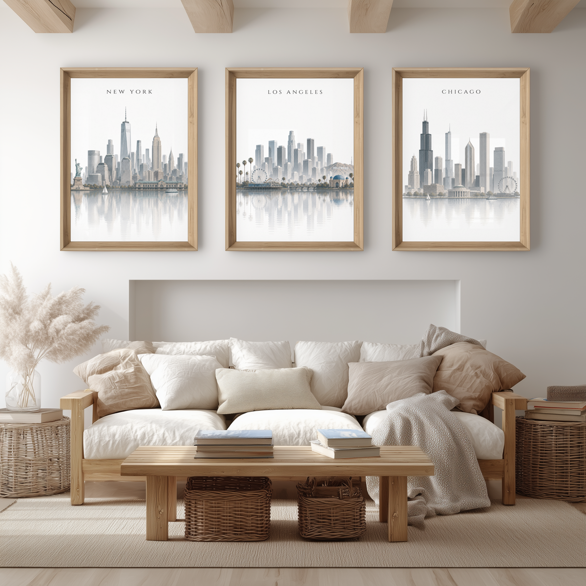 Los Angeles USA Travel Wall Art - Skyline (Digital Download)