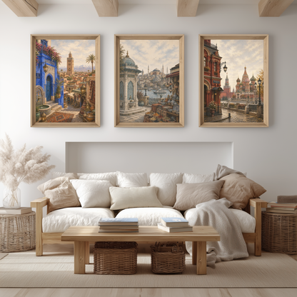 Istanbul Turkiye Travel Wall Art - Vintage (Digital Download)