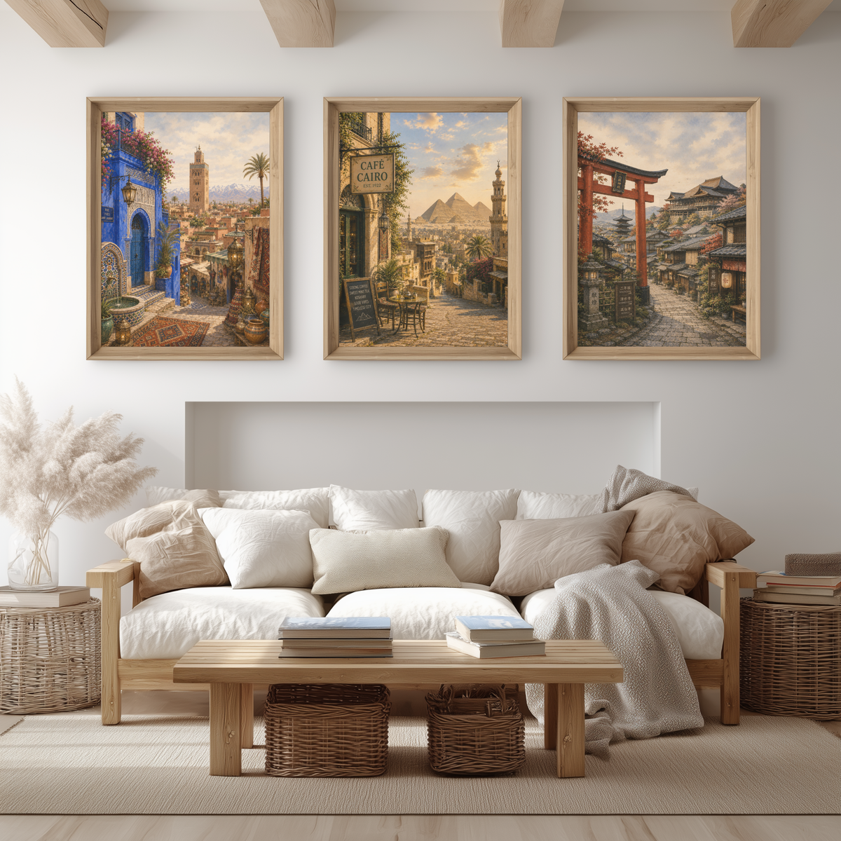 Cairo Egypt Travel Wall Art - Vintage (Digital Download)