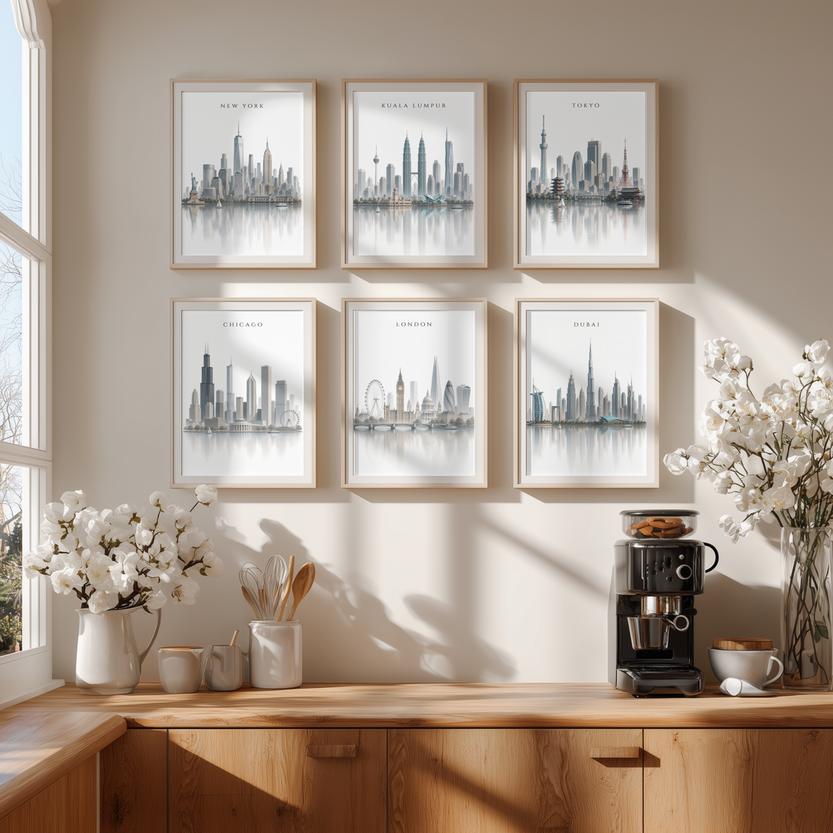 Chicago USA Travel Wall Art - Skyline (Digital Download)
