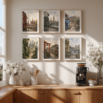 London England Travel Wall Art - Vintage (Digital Download)