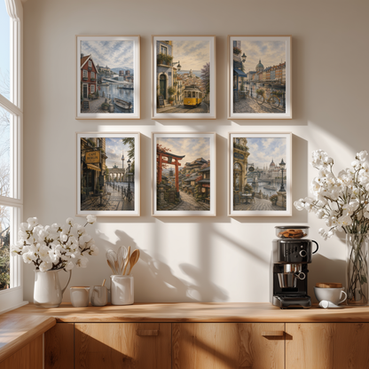 Berlin Germany Travel Wall Art - Vintage (Digital Download)