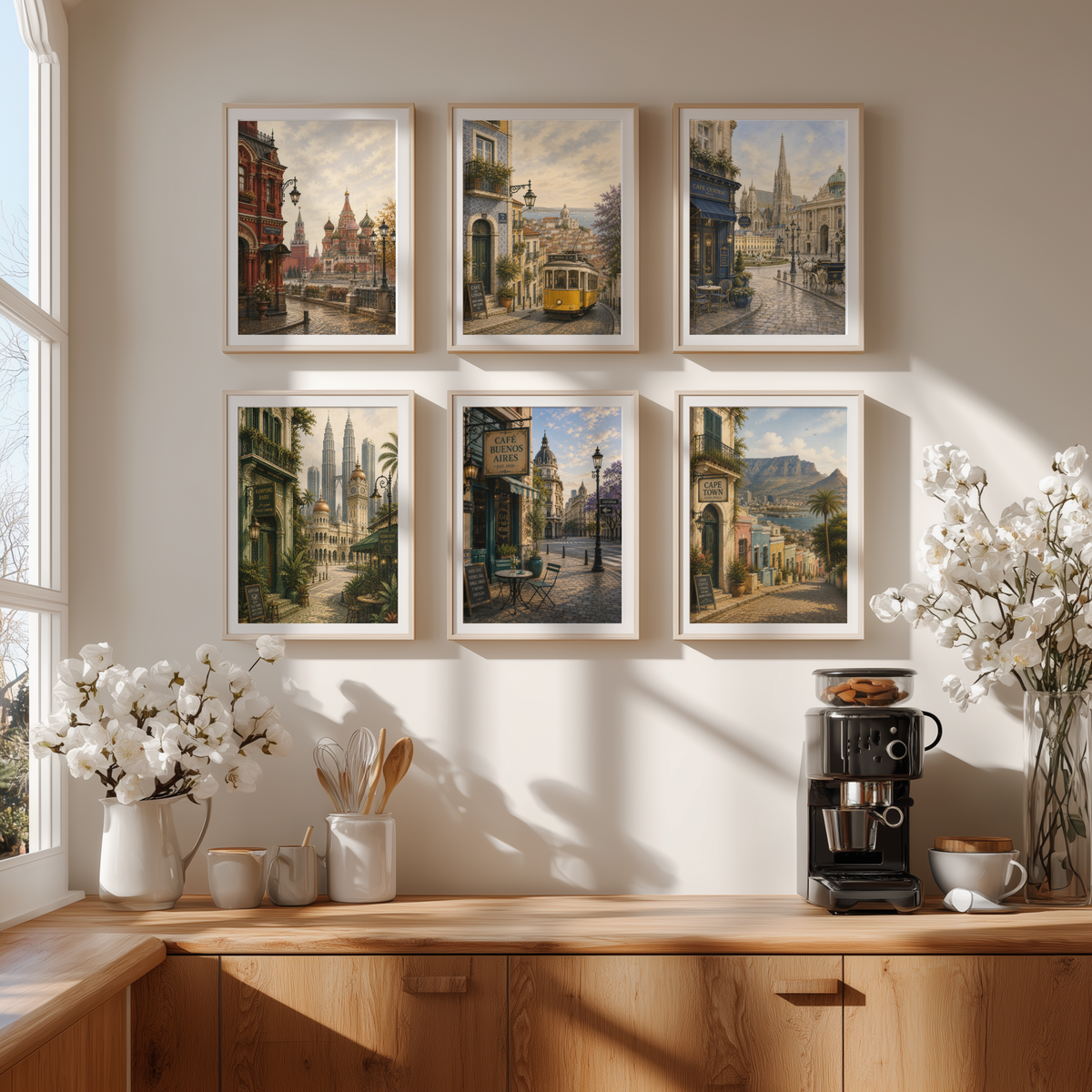 Buenos Aires Argentina Travel Wall Art - Vintage (Digital Download)