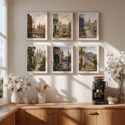 Buenos Aires Argentina Travel Wall Art - Vintage (Digital Download)