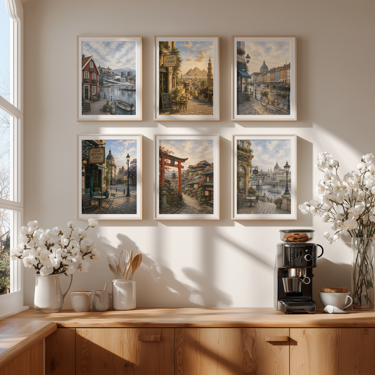 Cairo Egypt Travel Wall Art - Vintage (Digital Download)
