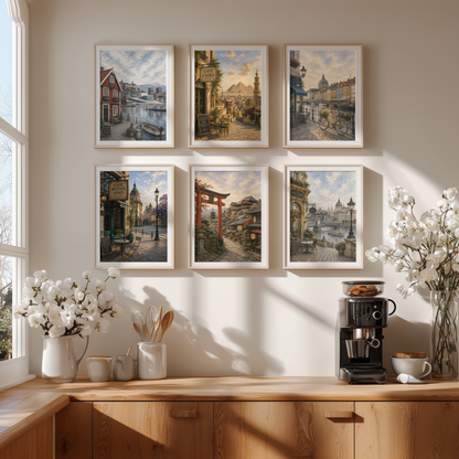 Cairo Egypt Travel Wall Art - Vintage (Digital Download)