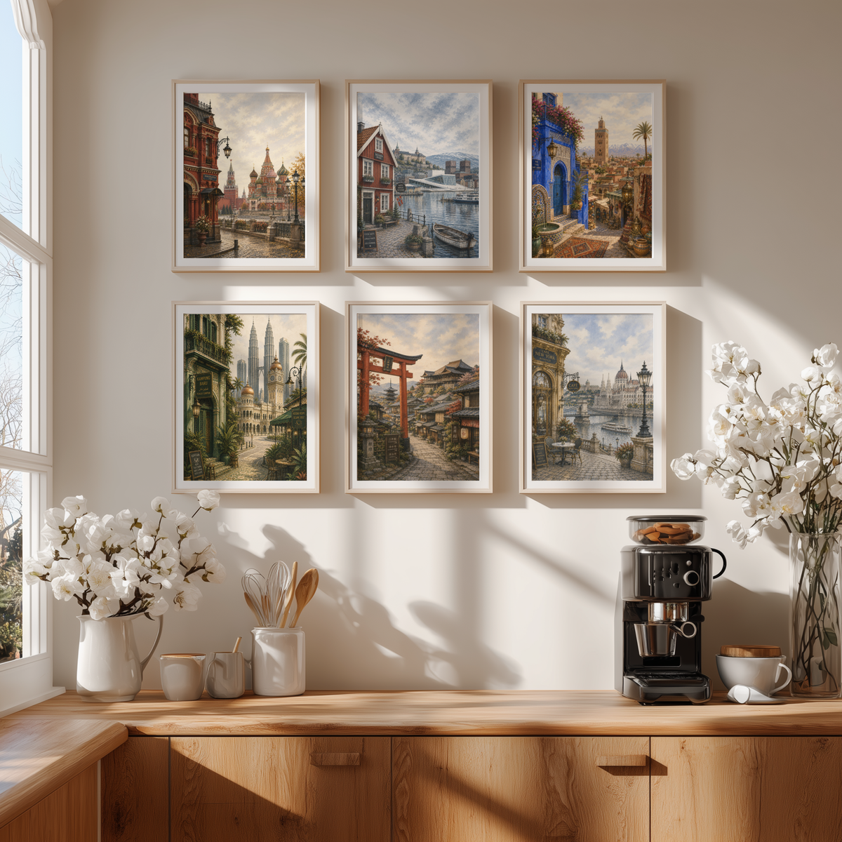 Oslo Norway Travel Wall Art - Vintage (Digital Download)