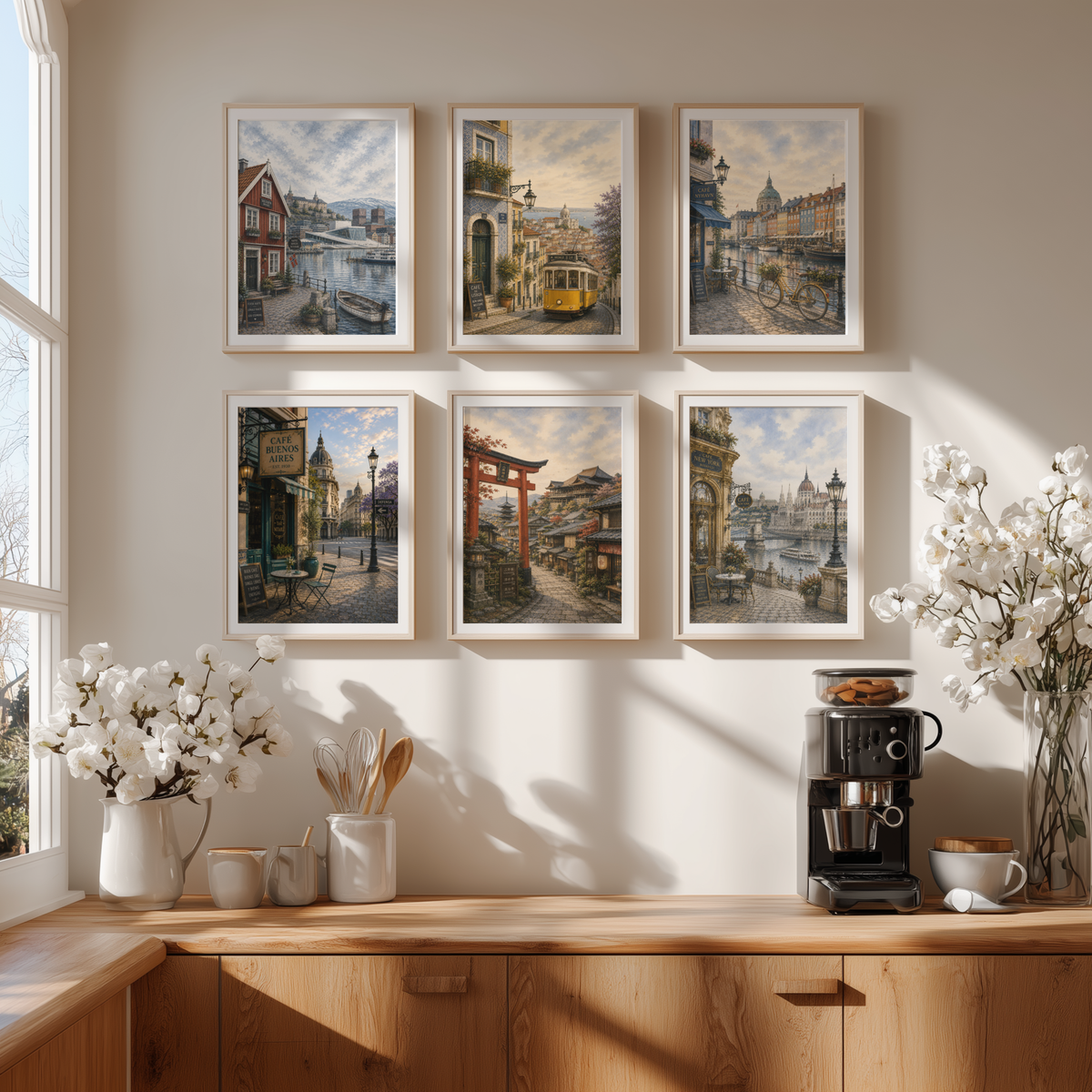 Kyoto Japan Travel Wall Art - Vintage (Digital Download)